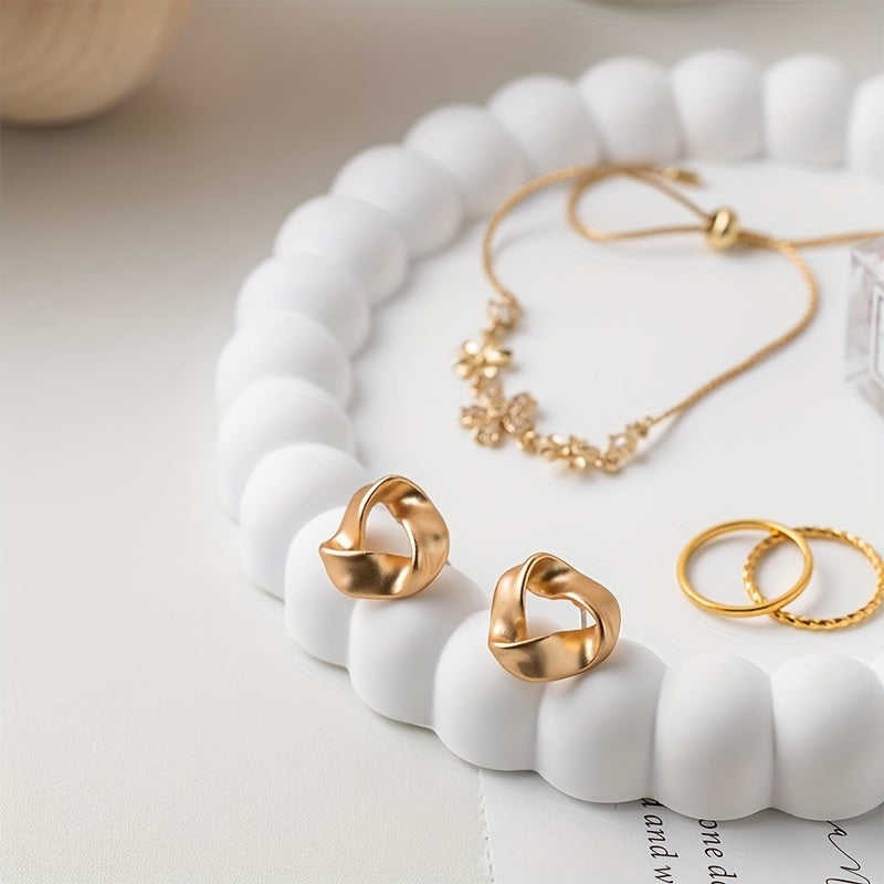 Elegant RingTray - Multifunctional Jewelry Dish for Stylish Organization Siopsrl