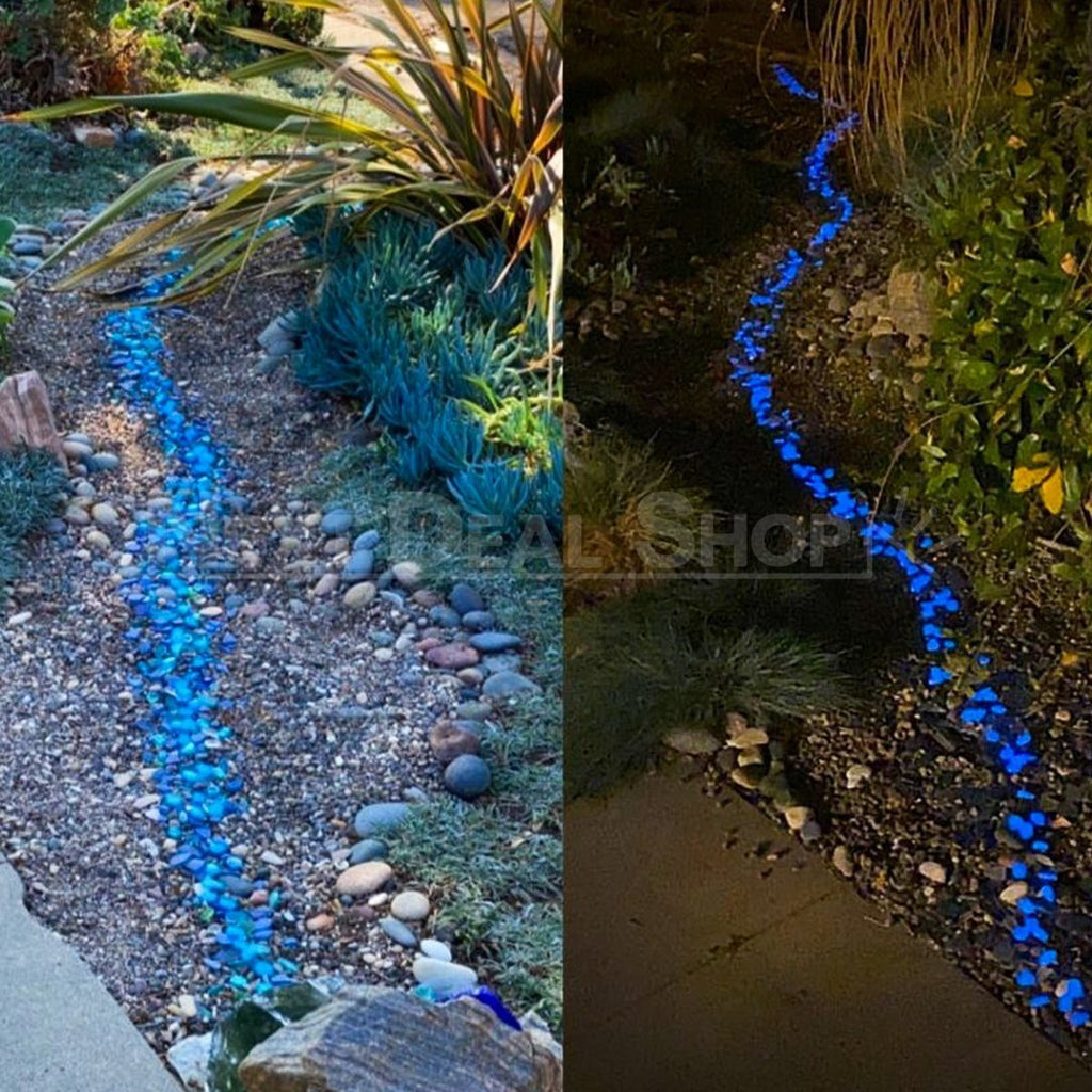 Siopsrl| Glow-in-the-Dark Garden Pebbles
