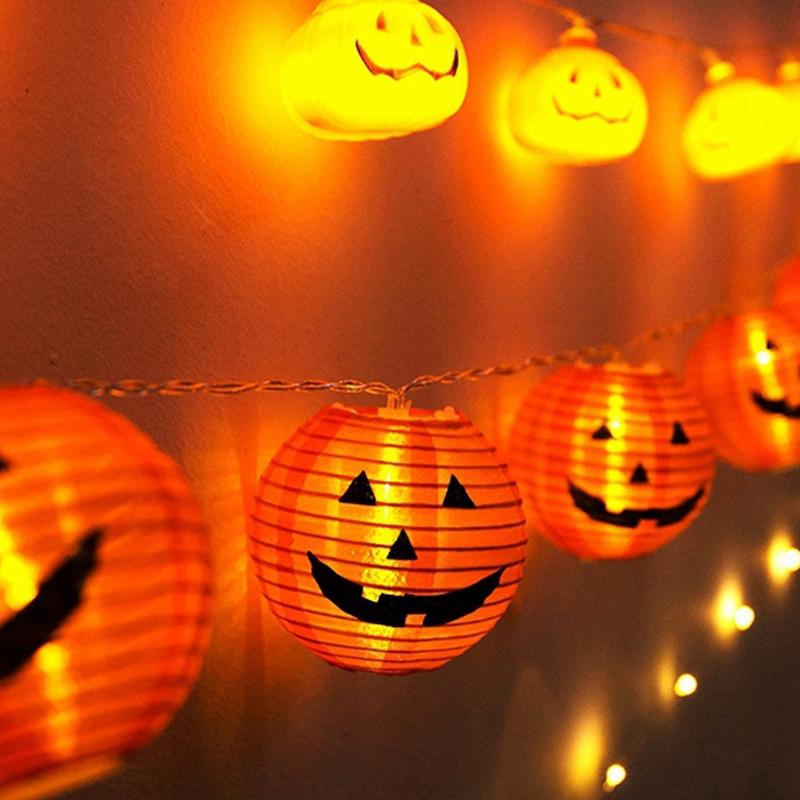 Siopsrl| PumpkinBlaze String Lights — Transform your Halloween night into a magical sea of lights that captivates all eyes!