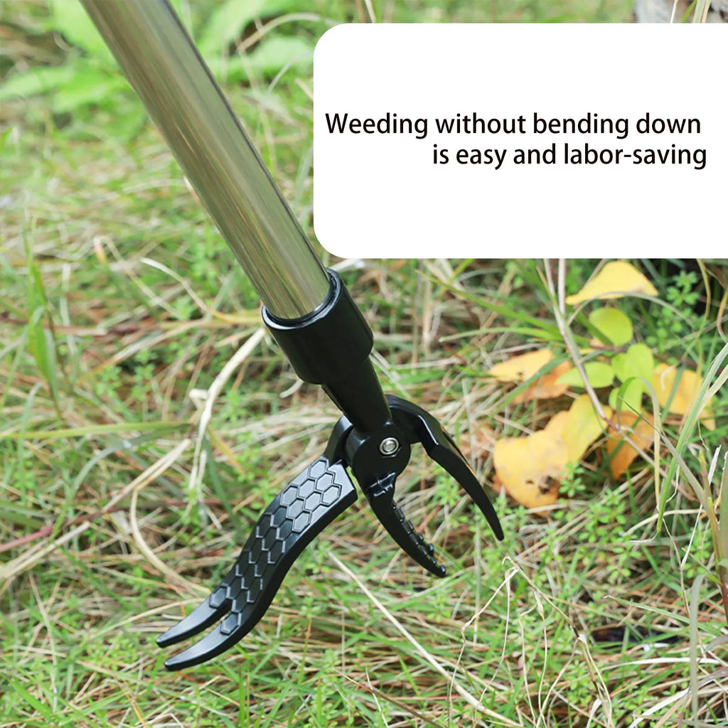 Siopsrl| Weed Puller without Bending – Root Remover with Scoop Clip for the Garden