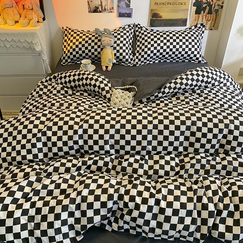 Siopsrl| Abstract Chessboard Single Bed Linen Set