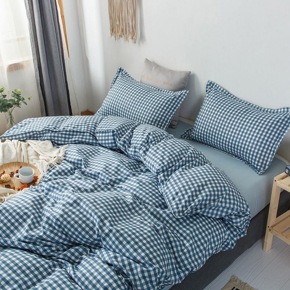 Siopsrl| Abstract Chessboard Single Bed Linen Set