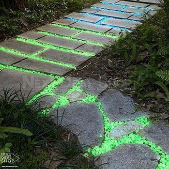Siopsrl| Glow-in-the-Dark Garden Pebbles