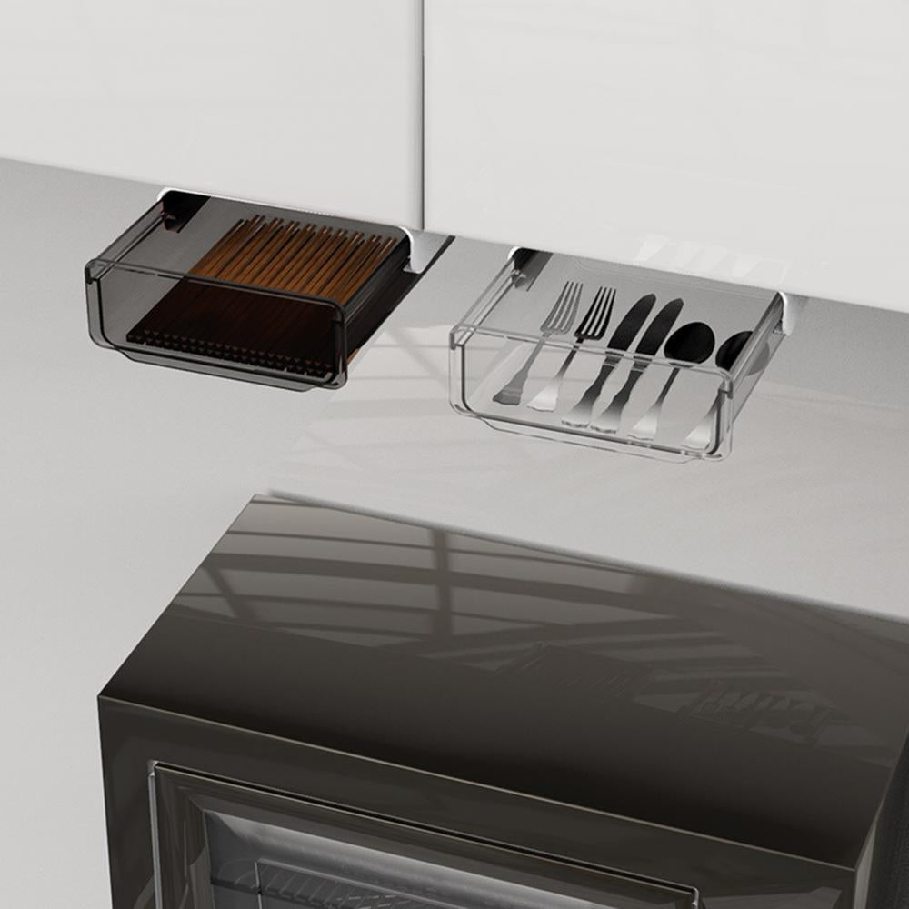 Siopsrl| Office Friendly Self-Adhesive Hidden Transparent Drawer