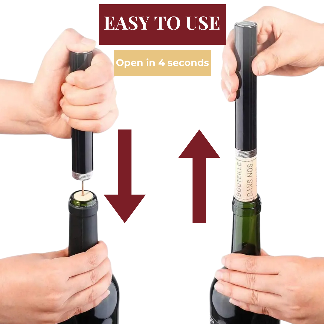 siopsrl | Air Pressure Wine Opener - CorkEase