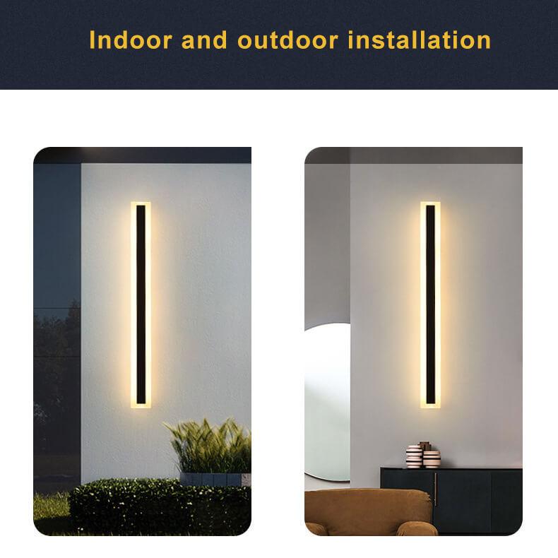Siopsrl| Elegant LED outdoor wall lamp - Modern atmosphere and style