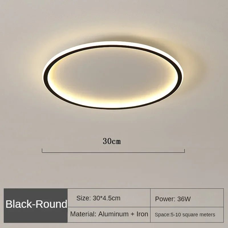 Siopsrl| GLOWLITH – Scandinavian LED Ceiling Lamp for Modern, Glare-Free Lighting