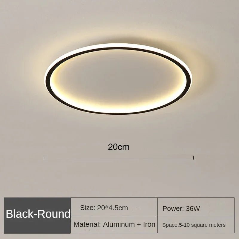 Siopsrl| GLOWLITH – Scandinavian LED Ceiling Lamp for Modern, Glare-Free Lighting