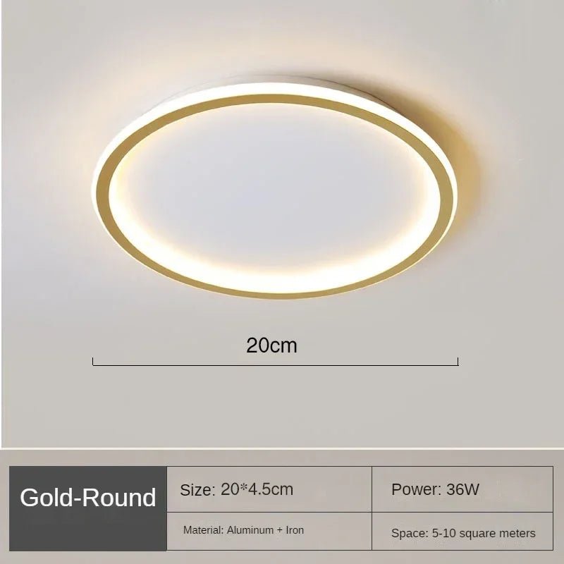 Siopsrl| GLOWLITH – Scandinavian LED Ceiling Lamp for Modern, Glare-Free Lighting