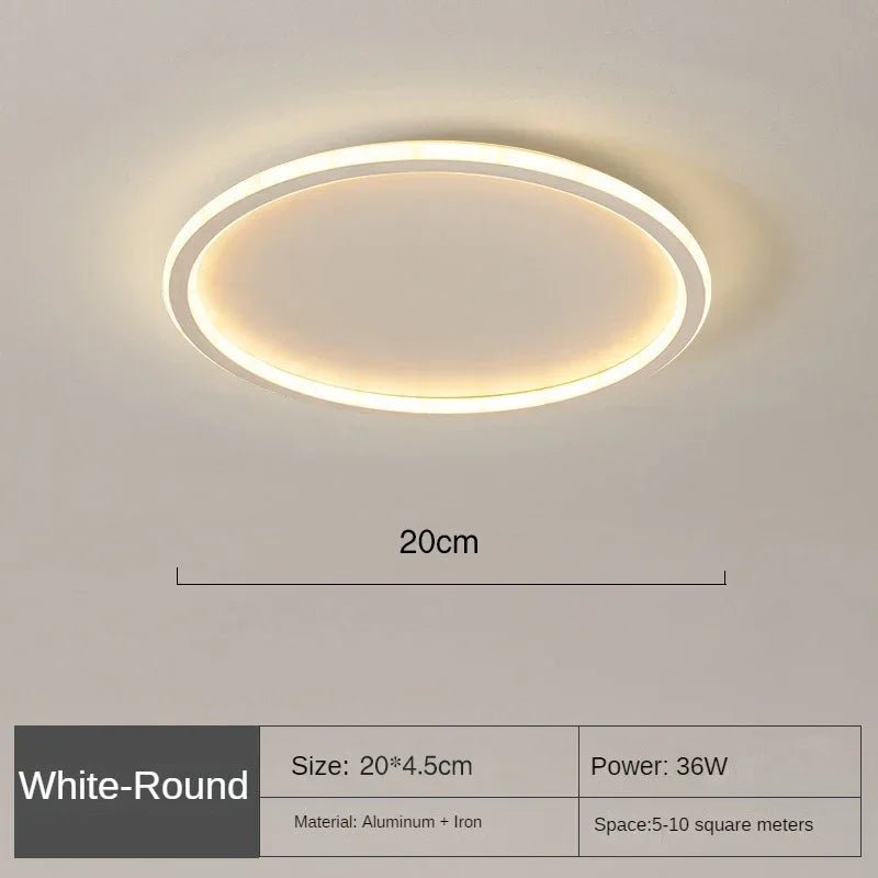 Siopsrl| GLOWLITH – Scandinavian LED Ceiling Lamp for Modern, Glare-Free Lighting