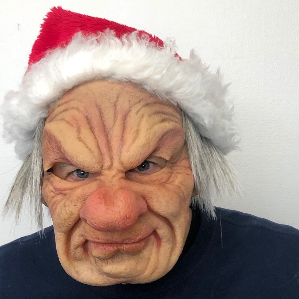Siopsrl| MaskEnigma Holloween Realistic Elderly Disguise