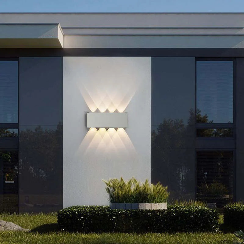 Siopsrl| Wall Light Modern White LED Waterproof Lamp