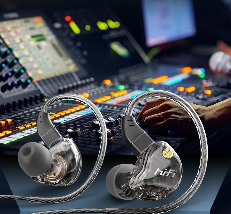 siopsrl | HiFi In-ear Headphones, with High-quality Sound, Changeable Cable Design, Mounting Ear Design & Ergonomics, for Sports, Study & More