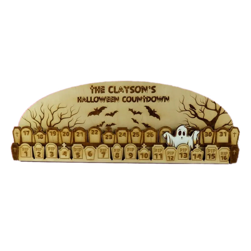Halloween Advent Calendar - The Clayson's Halloween Countdown | Siopsrl