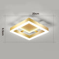 Siopsrl| Contemporary Gold LED Flush Mount Ceiling Lights