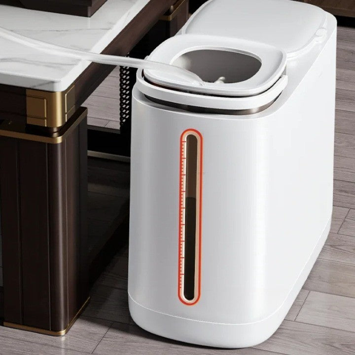 Siopsrl| Dual Compartment Dry Wet Section Efficient Modern Home Trash Can