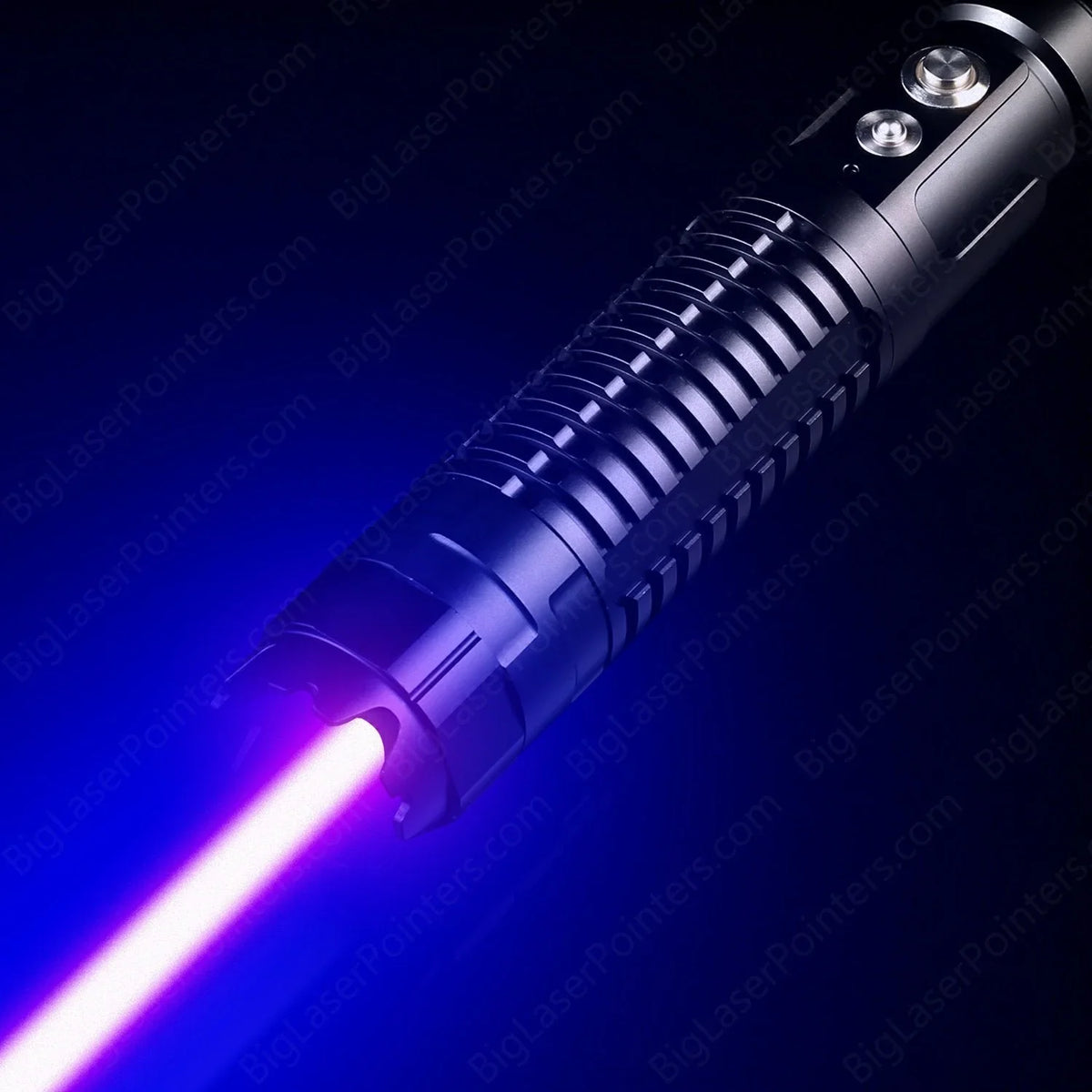 Burning Blue High-Power Fire-Starting Laser Torch