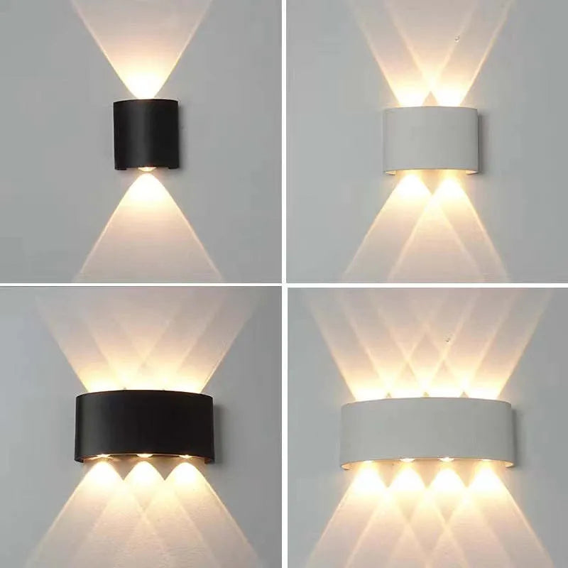 Siopsrl| Wall Light Modern White LED Waterproof Lamp