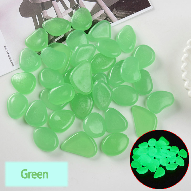 Siopsrl| Glow-in-the-Dark Garden Pebbles