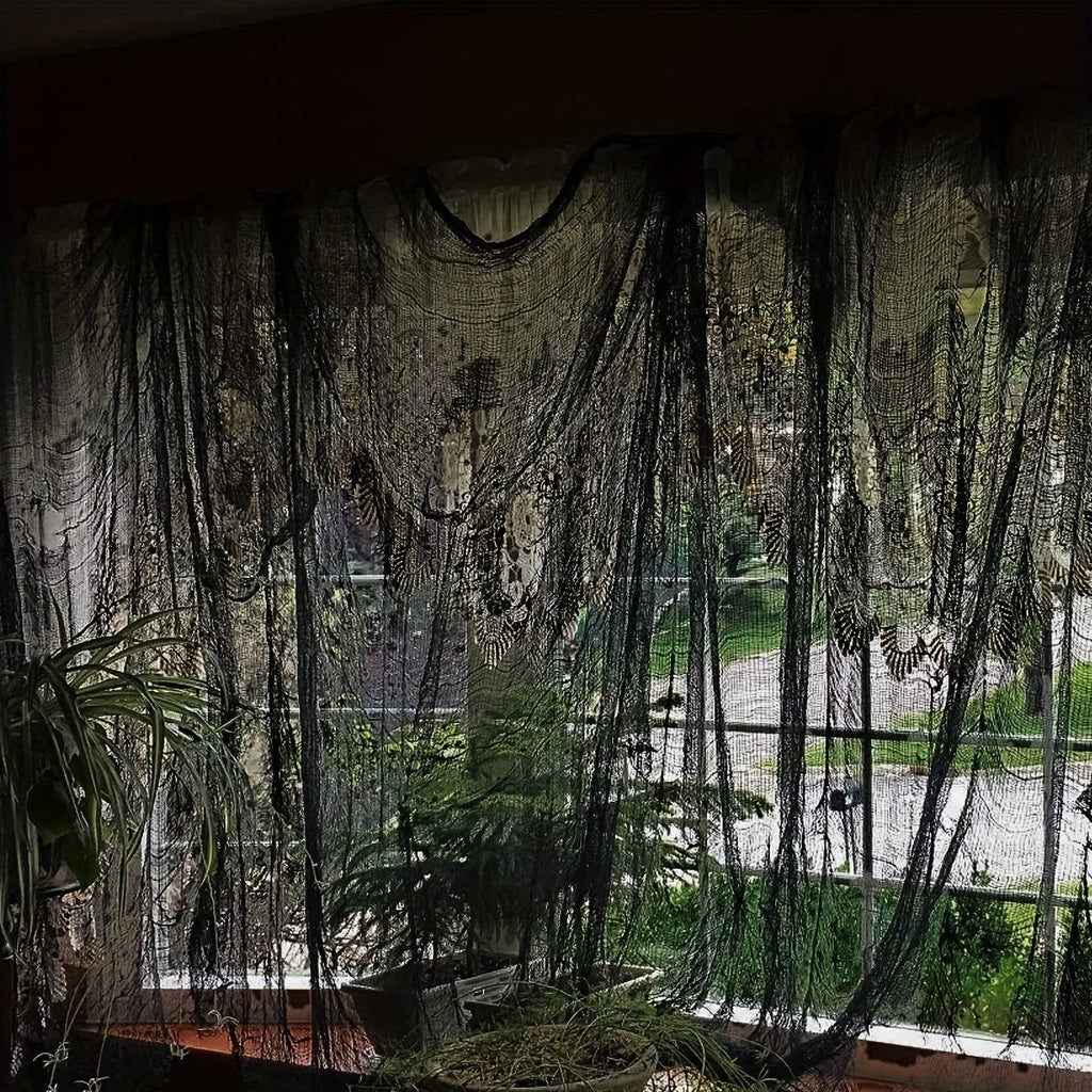 Siopsrl| Halloween Fabric Black Polyester Hanging Decoration