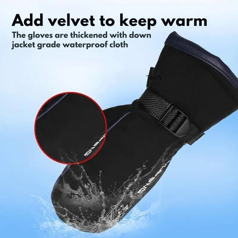 siopsrl | Electric Heating Gloves | Dual-Sided, 10,000 mAh USB Rechargeable | Waterproof Skiing & Motorcycle