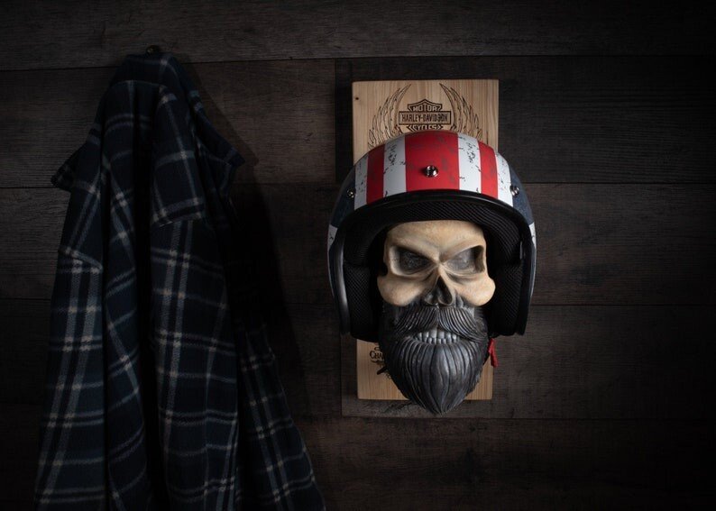 Siopsrl| Bearded Skull – Eagle Skull & Cross