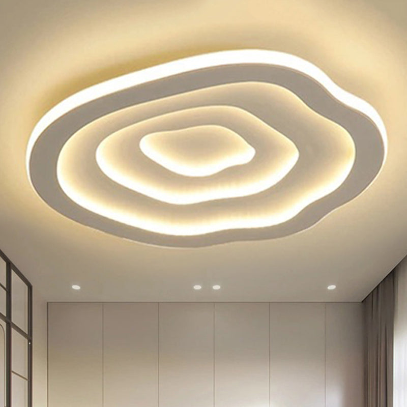 Siopsrl| Ceiling Acrylic Lamp with Warm & White LED Light - Auralis