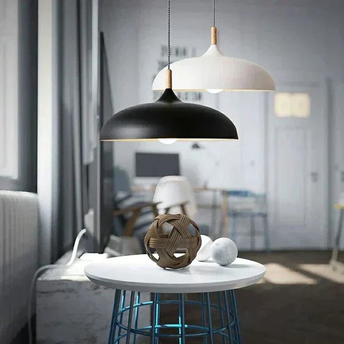 Siopsrl| Ceiling Light in Scandinavian Oak - ScandiLuxe
