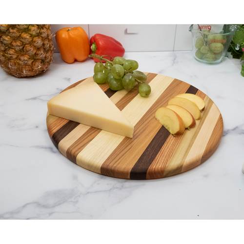 Medium Circle Wood Serving Board
