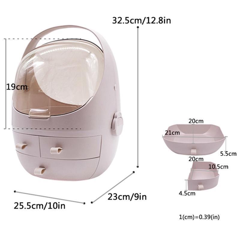 Siopsrl| Clamshell Makeup Organizer