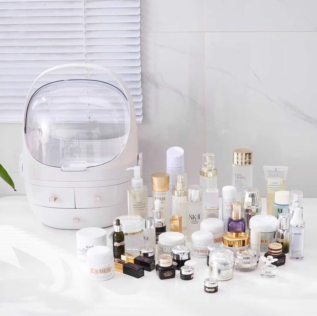 Siopsrl| Clamshell Makeup Organizer