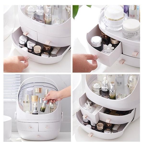 Siopsrl| Clamshell Makeup Organizer
