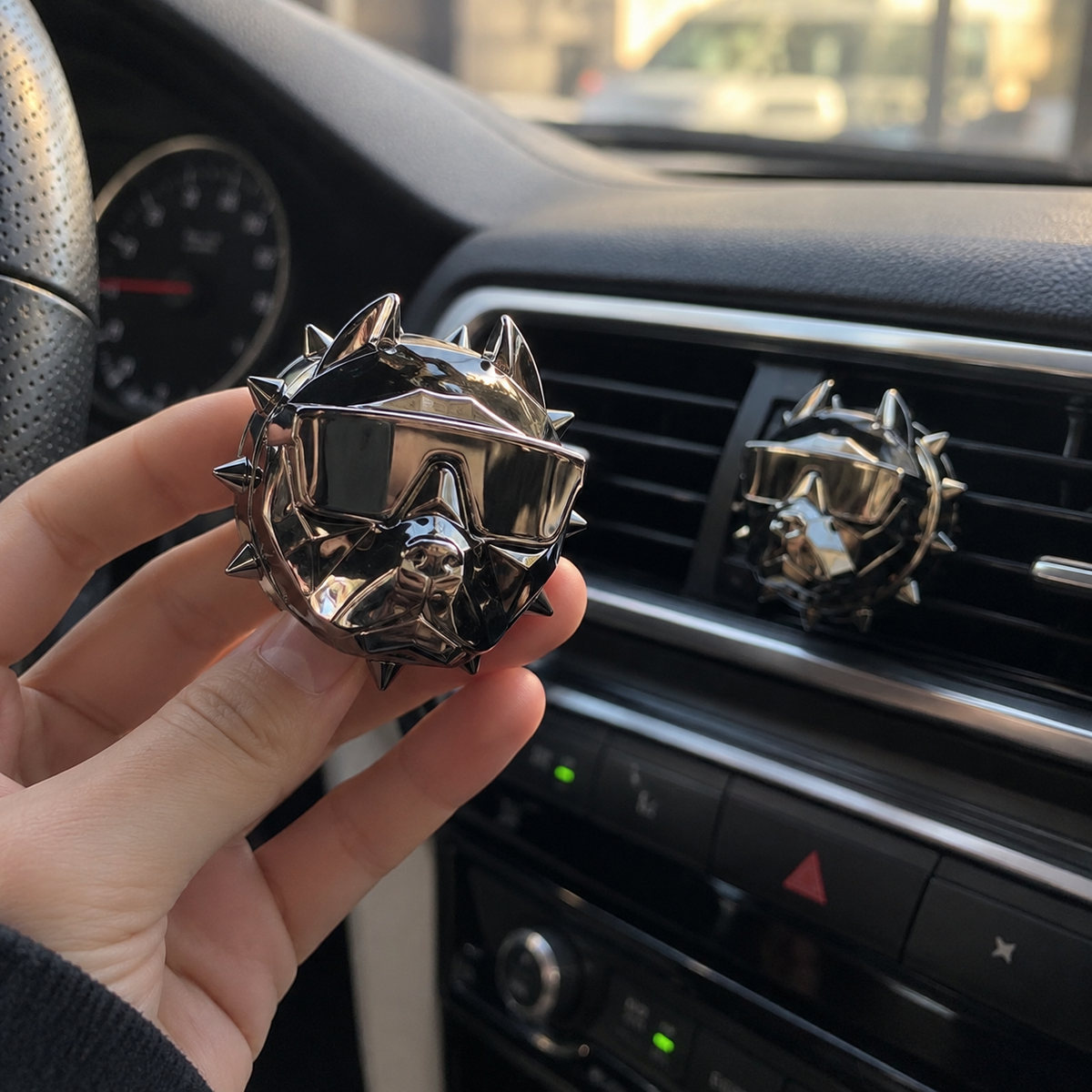Luxury Bulldog Car Air Freshener