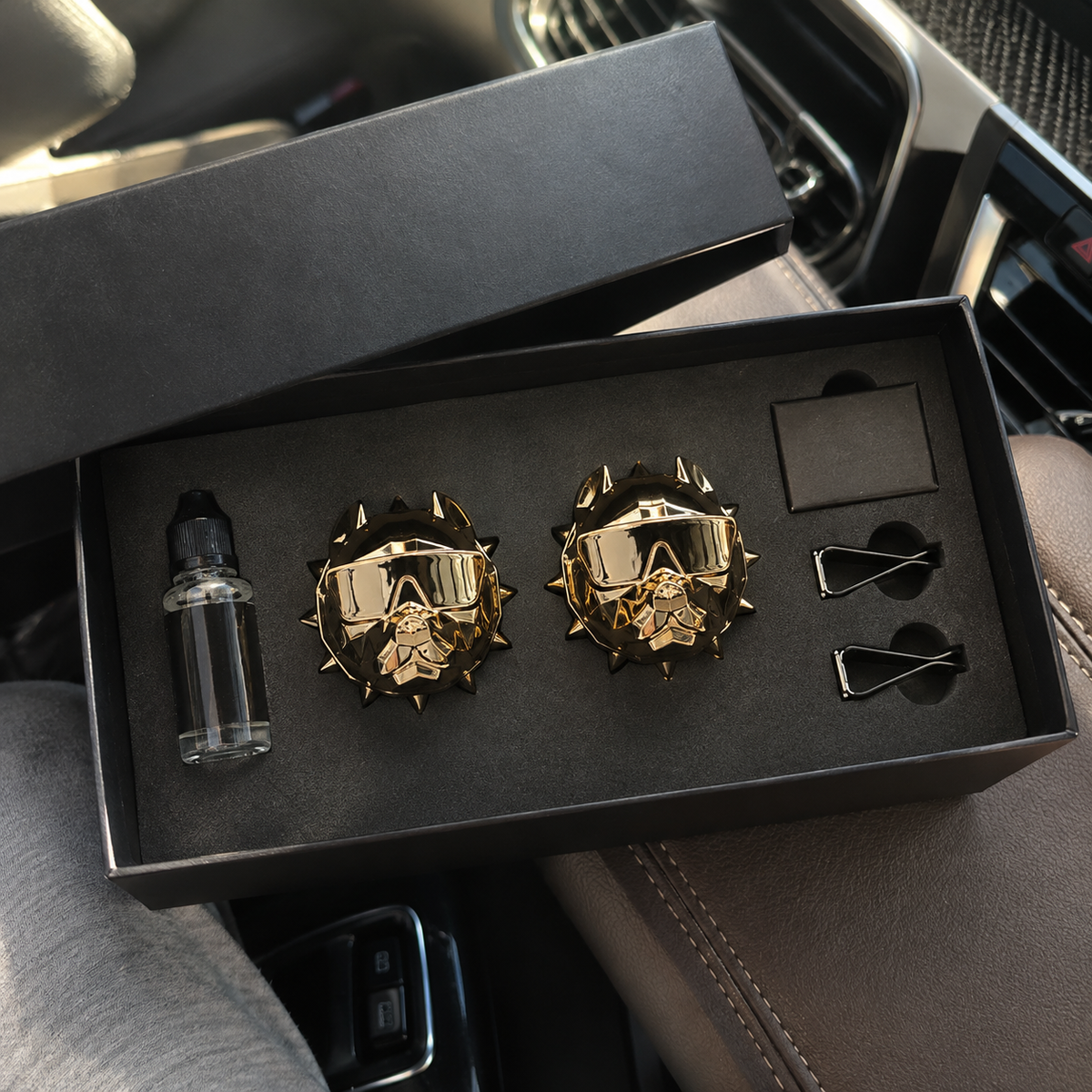 Luxury Bulldog Car Air Freshener