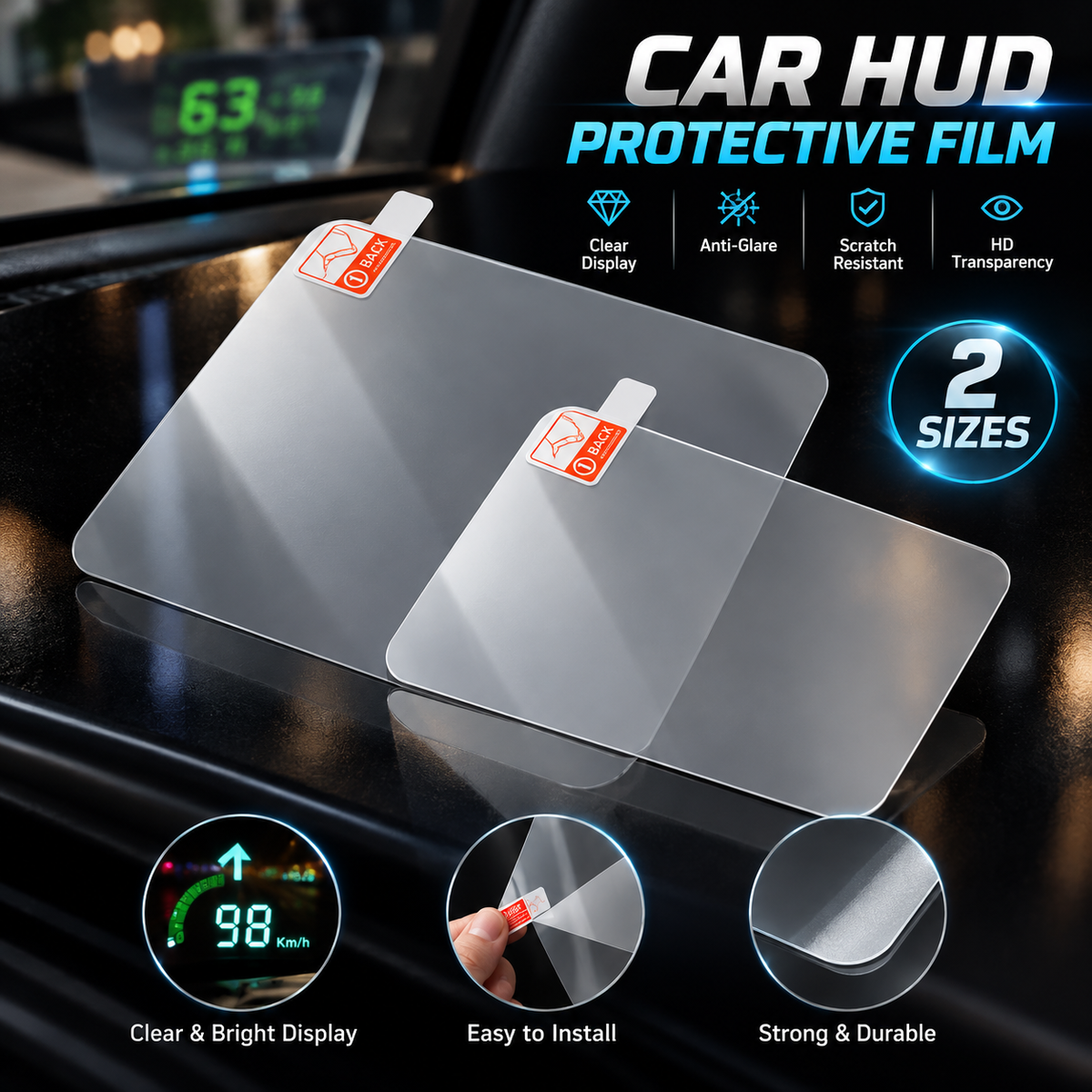 Car Head Up Display Navigation Reflective Film