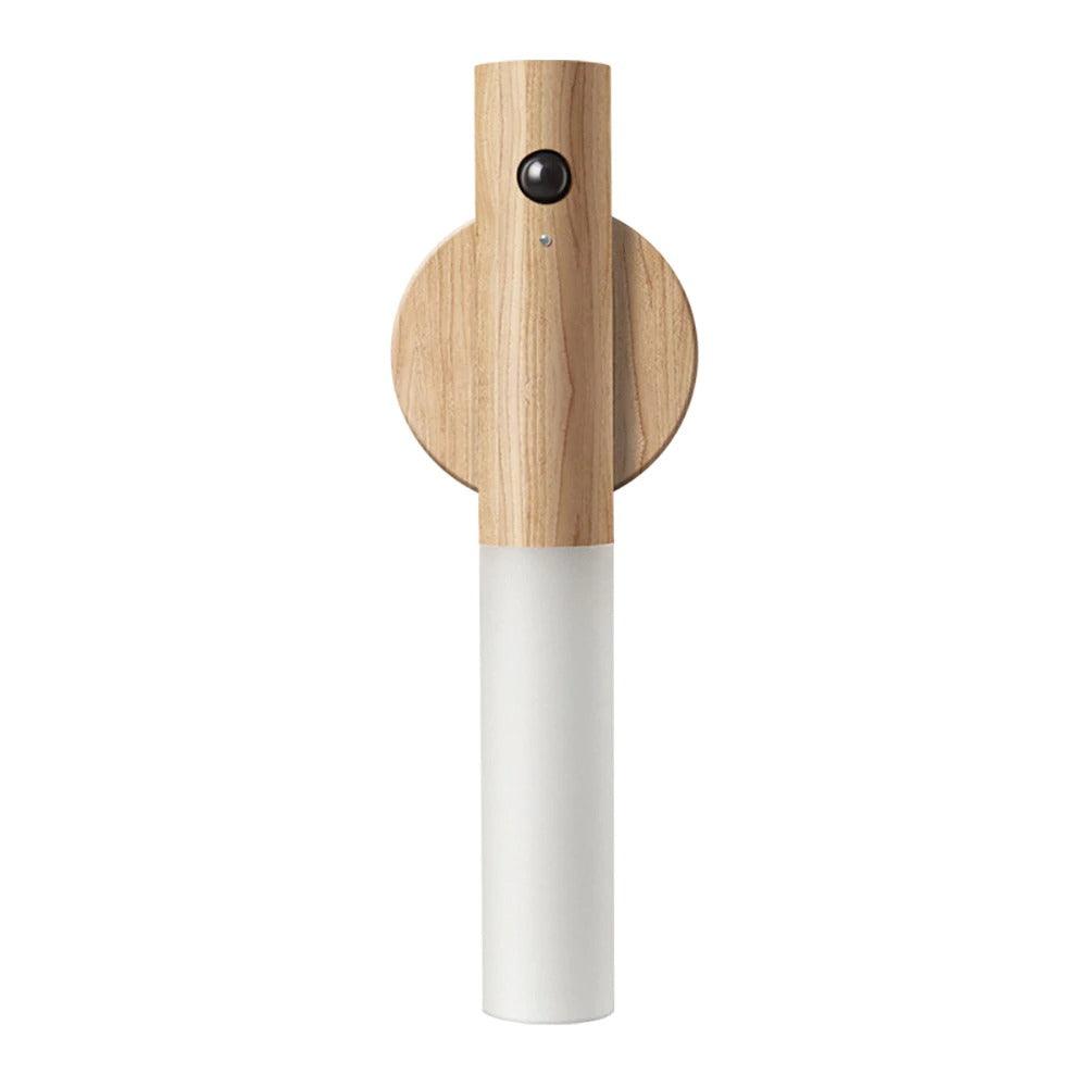 Siopsrl| Wireless Wooden Wall-Mounted Sconce