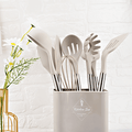 Siopsrl| MEALMAKER SET – 12-Piece Silicone Kitchen Utensil Collection for Non-Stick Cooking