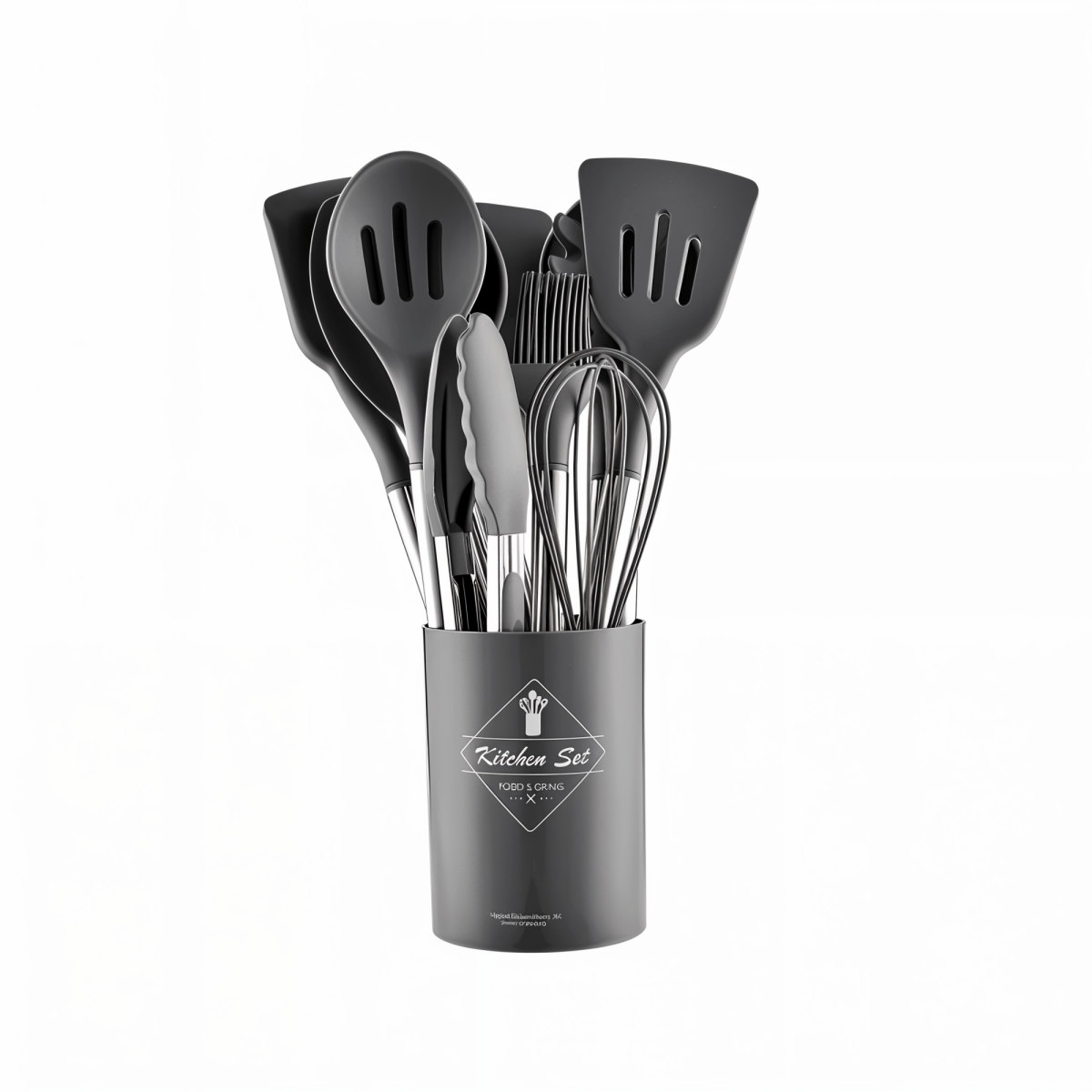 Siopsrl| MEALMAKER SET – 12-Piece Silicone Kitchen Utensil Collection for Non-Stick Cooking