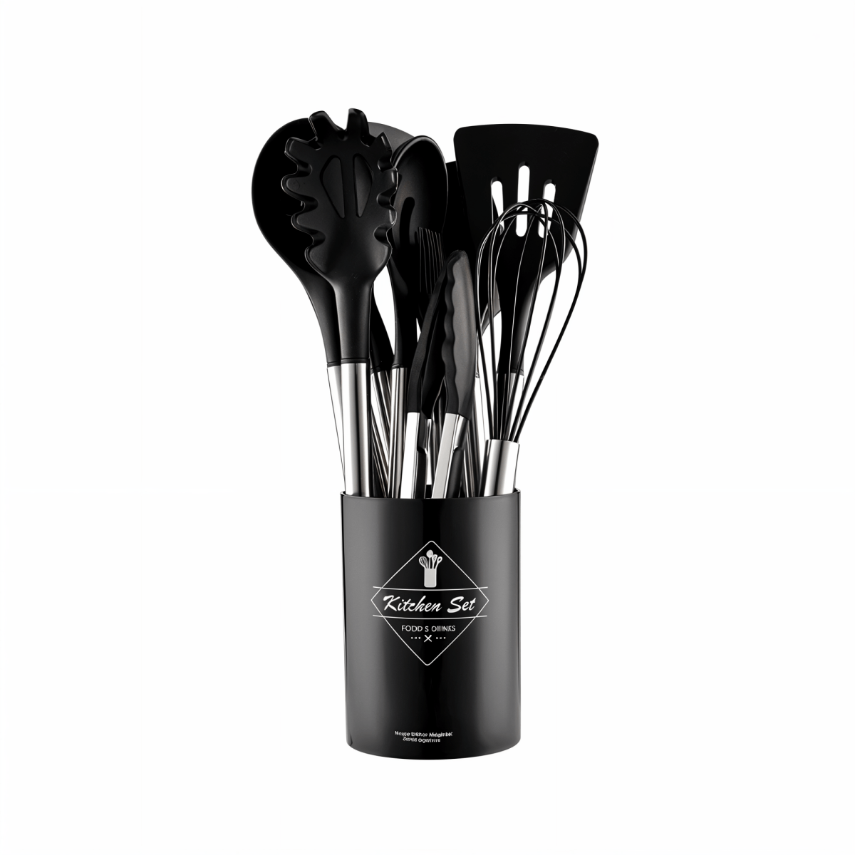 Siopsrl| MEALMAKER SET – 12-Piece Silicone Kitchen Utensil Collection for Non-Stick Cooking