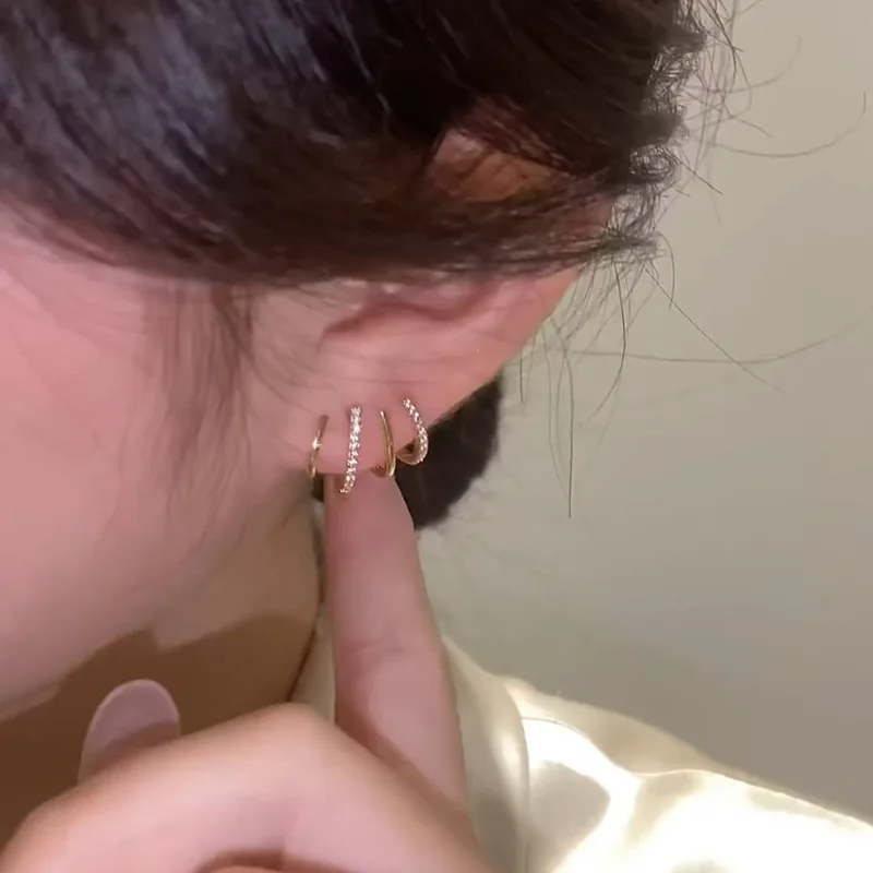 Siopsrl| Women’s Twist Earrings | Lightweight Statement Jewelry | Hypoallergenic Finish