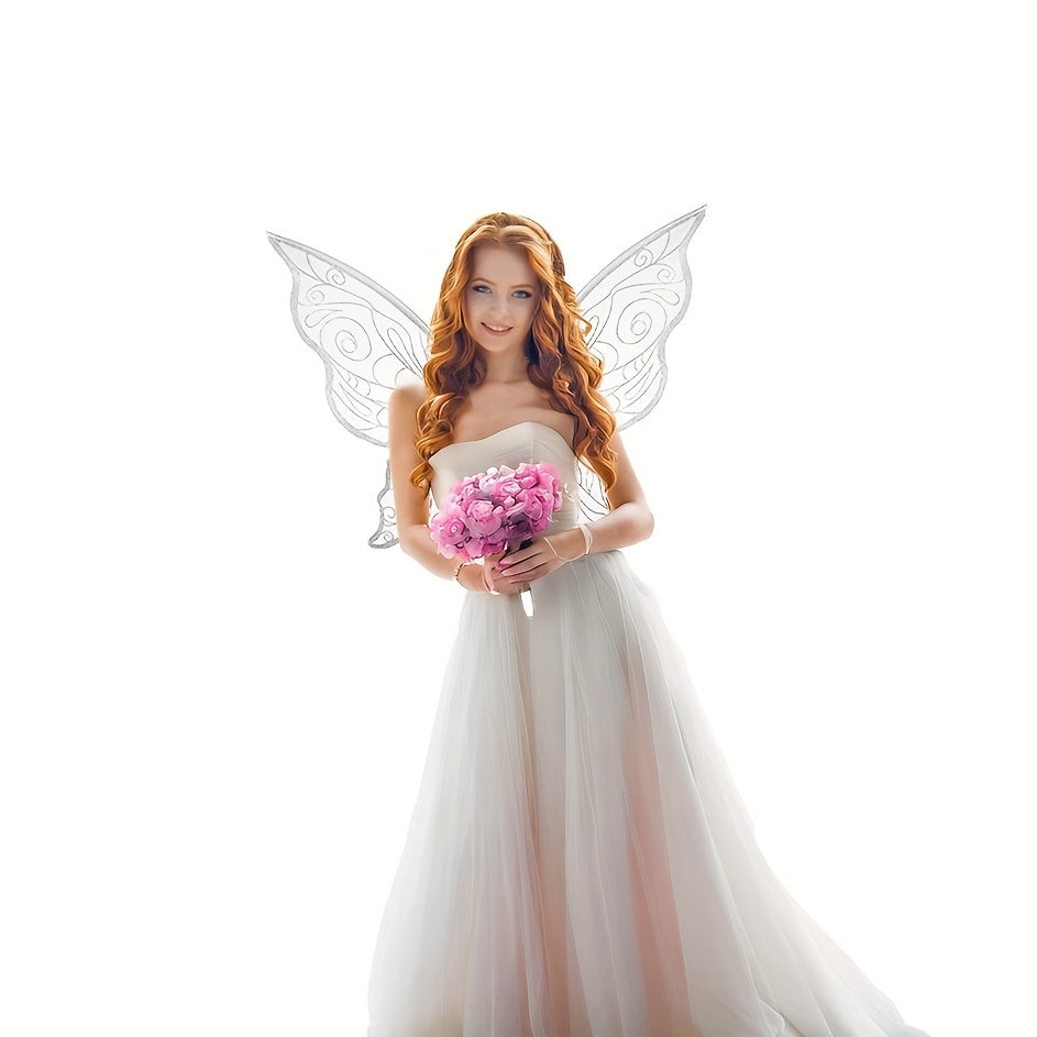 Siopsrl| Girls Magical Halloween Fairy Costume Set | Wings Wand Ears