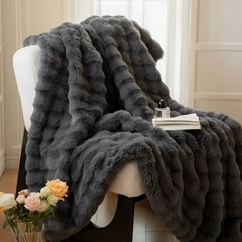 Siopsrl| Premium Fleece Blanket with Elegant Design