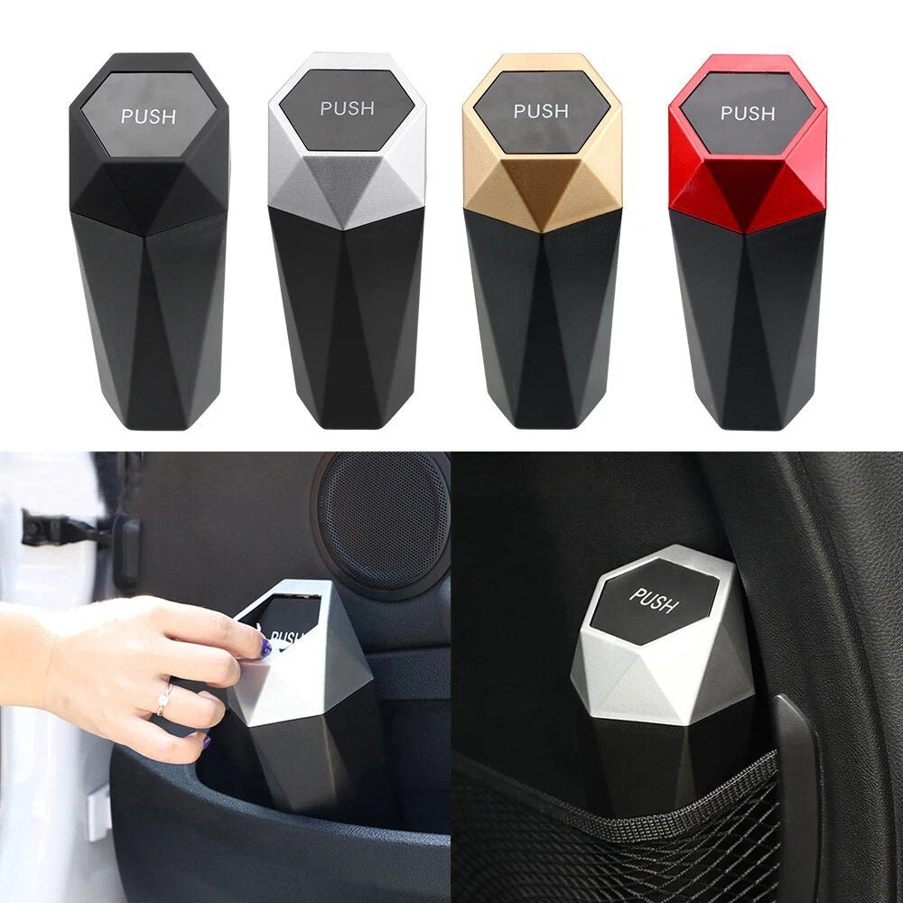 Siopsrl| Car Trash Can - Mini Trash Can for Cup Holder - Perfect Solution!