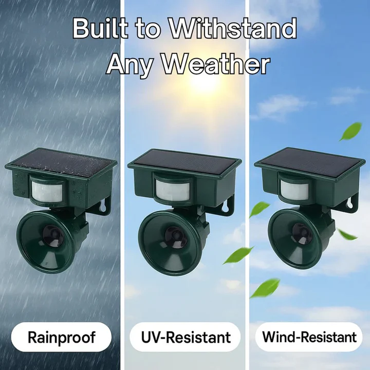 Siopsrl| Motion Sensor Bird Deterrent for Crows
