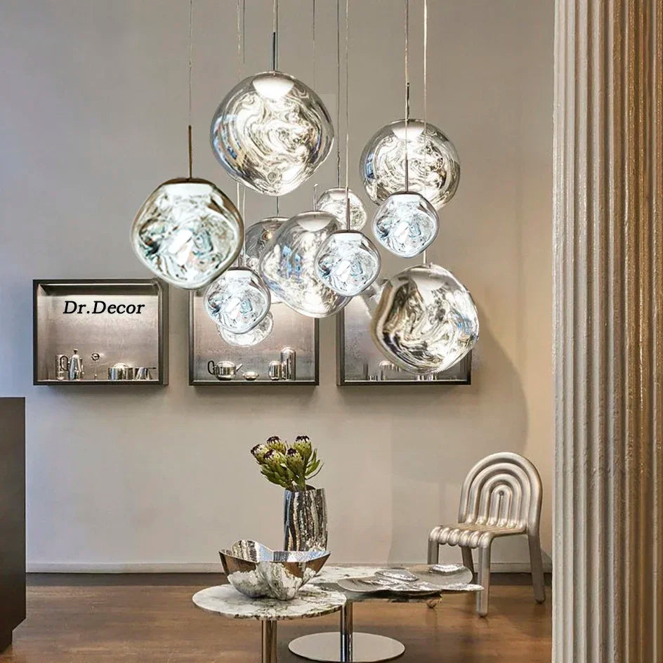 Siopsrl| Modern Hanging Glass Lamp for Stylish Interiors