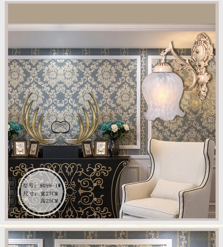 Siopsrl| Vintage Wall Lamp in European Style