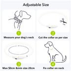 Siopsrl| Light Up Dog Collar, USB Rechargeable LED Glowing Collar