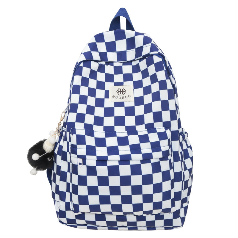 Siopsrl | Backpack with letter pattern, 20–35 L