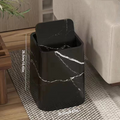 Marble Trash Can | Elegant Swivel Lid | Siopsrl