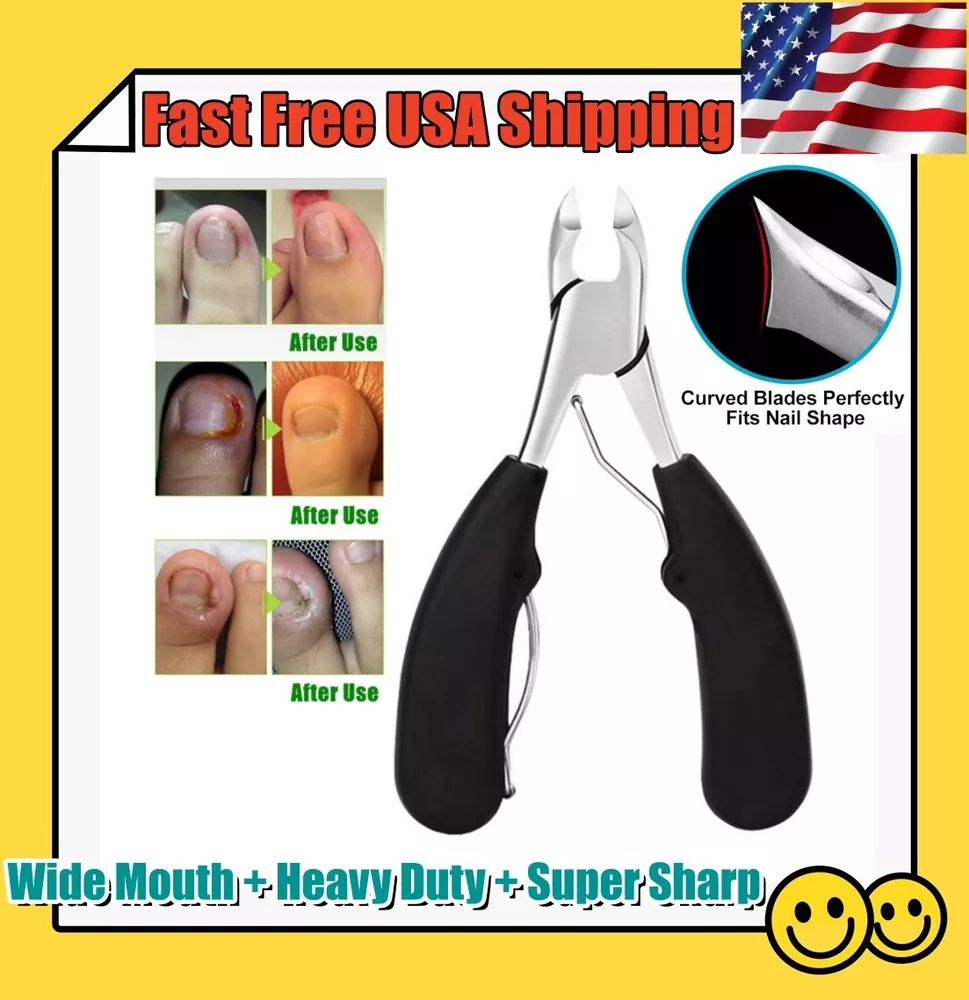 siopsrl | Toenail Clipper for Seniors, Sharp, Ergonomic & Ideal for Thick Nails